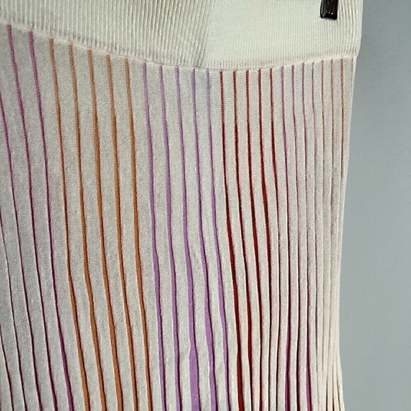 525 America colorful pleated skirt - Picture 4 of 8